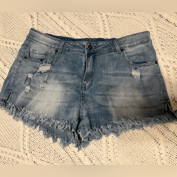 Amazon Light Blue Shorts! - Picture 1 of 5